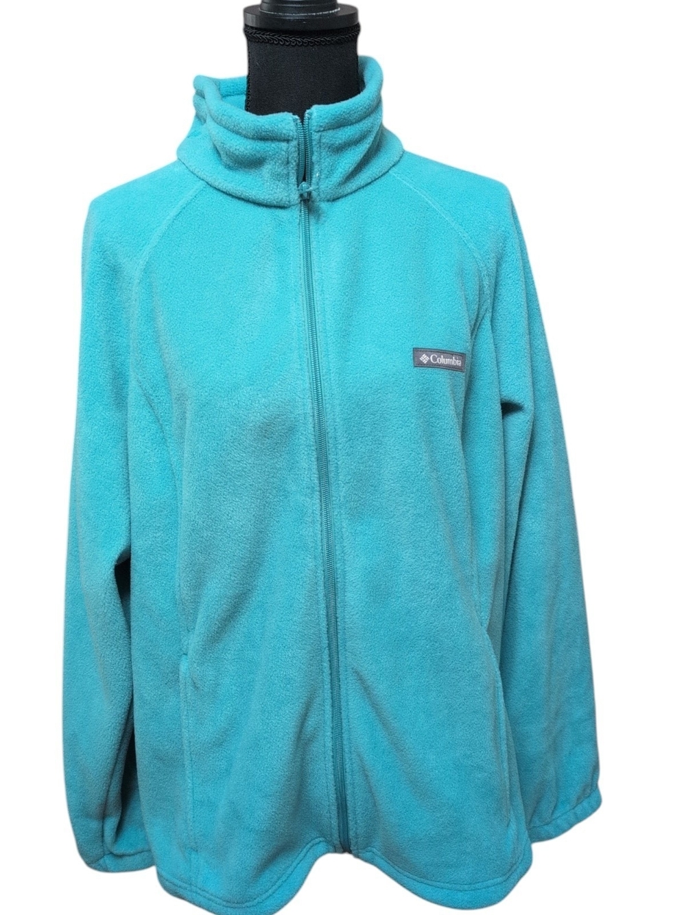 Columbia Turquoise Full-Zip Fleece Jacket NWT XXL